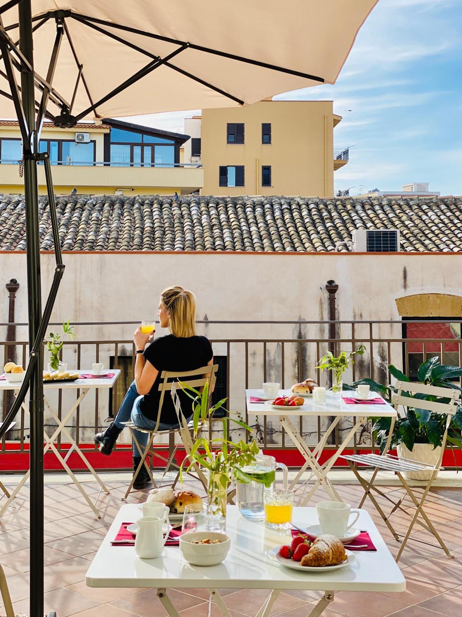 B&B Palazzo Corselli บาเกเรีย ภายนอก รูปภาพ